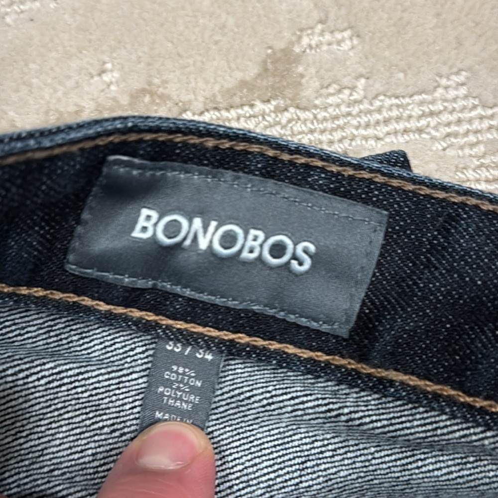 Bonobos selvedge denim- 33/34 Tailored fit - Picture 9 of 12